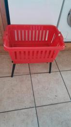 Wasmand op poten, Ophalen