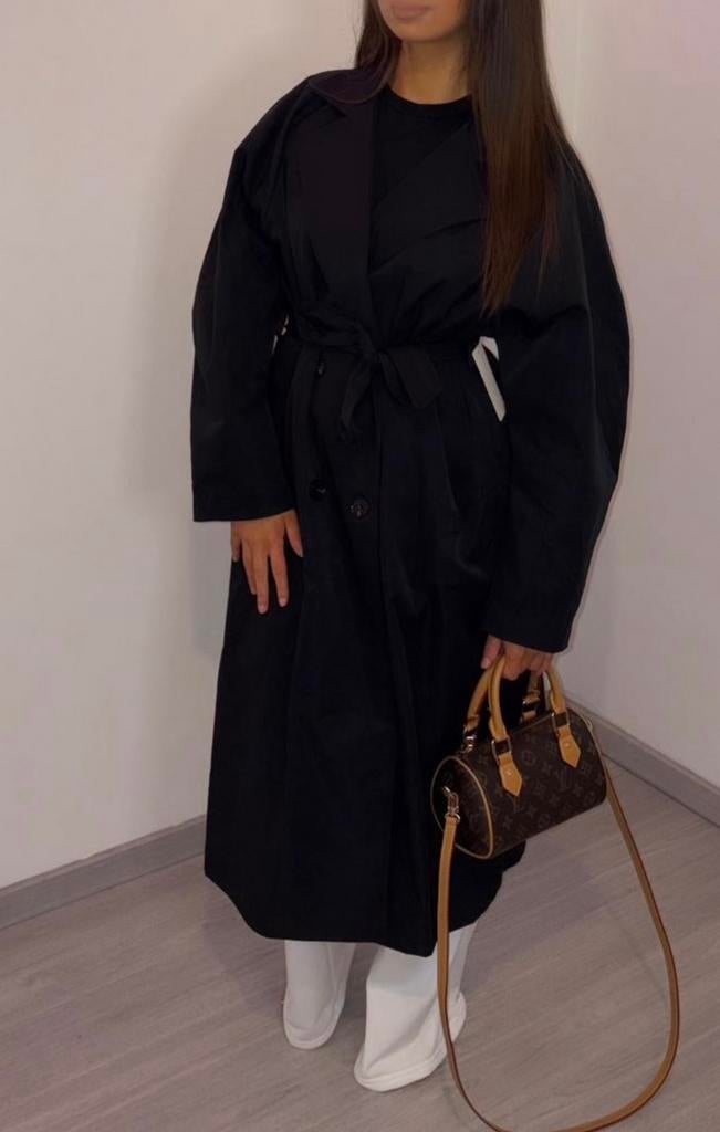 Trench pour printemp, Enlèvement ou Envoi, Neuf, Noir