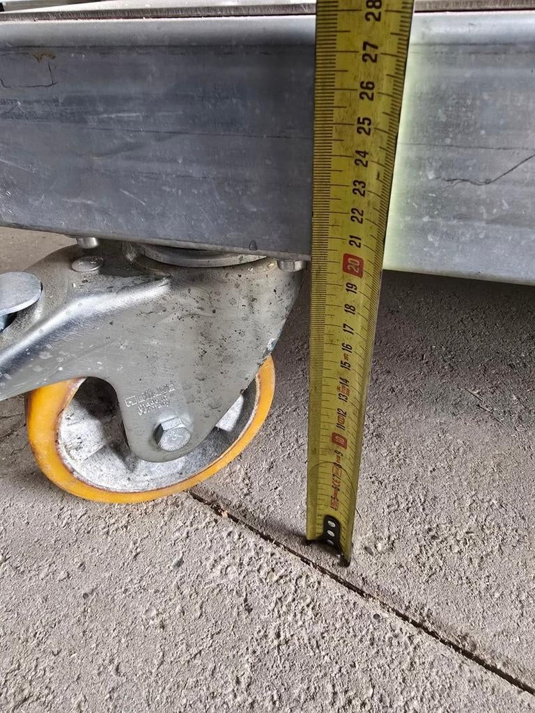 Dolly platform, groot. Materiaalkar, verrijdbaar / mobiel., 100 liter of meer, Ophalen, Gebruikt, Transportkar