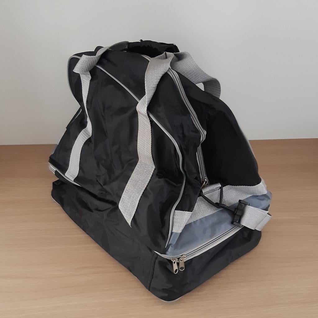 Zwarte sporttas (voetbaltas) met schoenenvak - nog nieuw, Handtassen en Accessoires, Tassen | Sporttassen, Nieuw, Ophalen of Verzenden