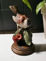 Capodimonte.  G.Armani beeld. Mus met kersen., Antiek en Kunst, Ophalen of Verzenden