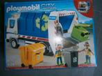Playmobil 4129 Vuilniswagen met containers., Ophalen of Verzenden, Gebruikt, Complete set