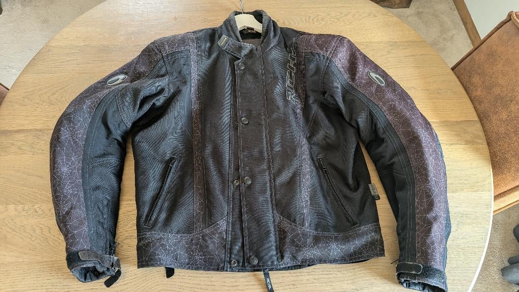 Veste moto homme Richa Spider – Taille L – Bon état, Motos, RICHA, Enlèvement, Hommes, Manteau | tissu