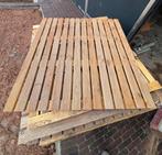 Houten terrastegels 100cm X 100cm gamma, Ophalen, Zo goed als nieuw