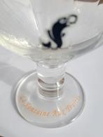 Verre Orval ''Fontaine aux truites 33 cl . Lettres oranges, Collections, Enlèvement ou Envoi