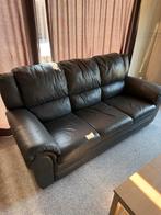 Coin salon en cuir complet avec relax, Enlèvement, Comme neuf