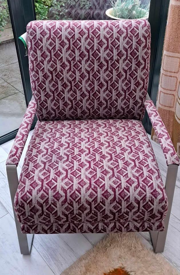 Italiaanse Design Loungezetel, 75 à 100 cm, Tissus, Design, Moins de 150 cm