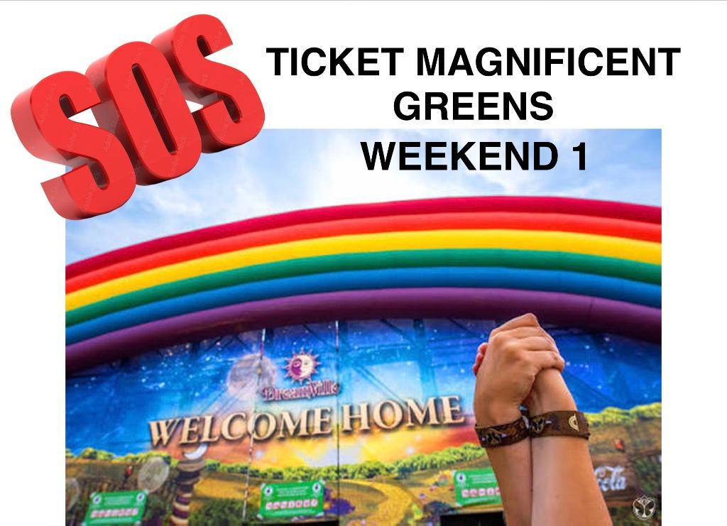 Tomorrowland: W1, magnificent greens gezocht., Meerdaags