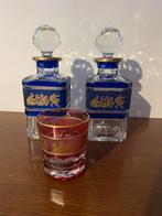 2 karaffen met glas whisky danse de Flore Val St Lambert, Ophalen