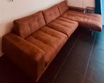 Alcantara leder hoeksofa, Prima Lux., Ophalen, Zo goed als nieuw