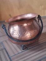 Vintage koperen plantenbak, Ophalen