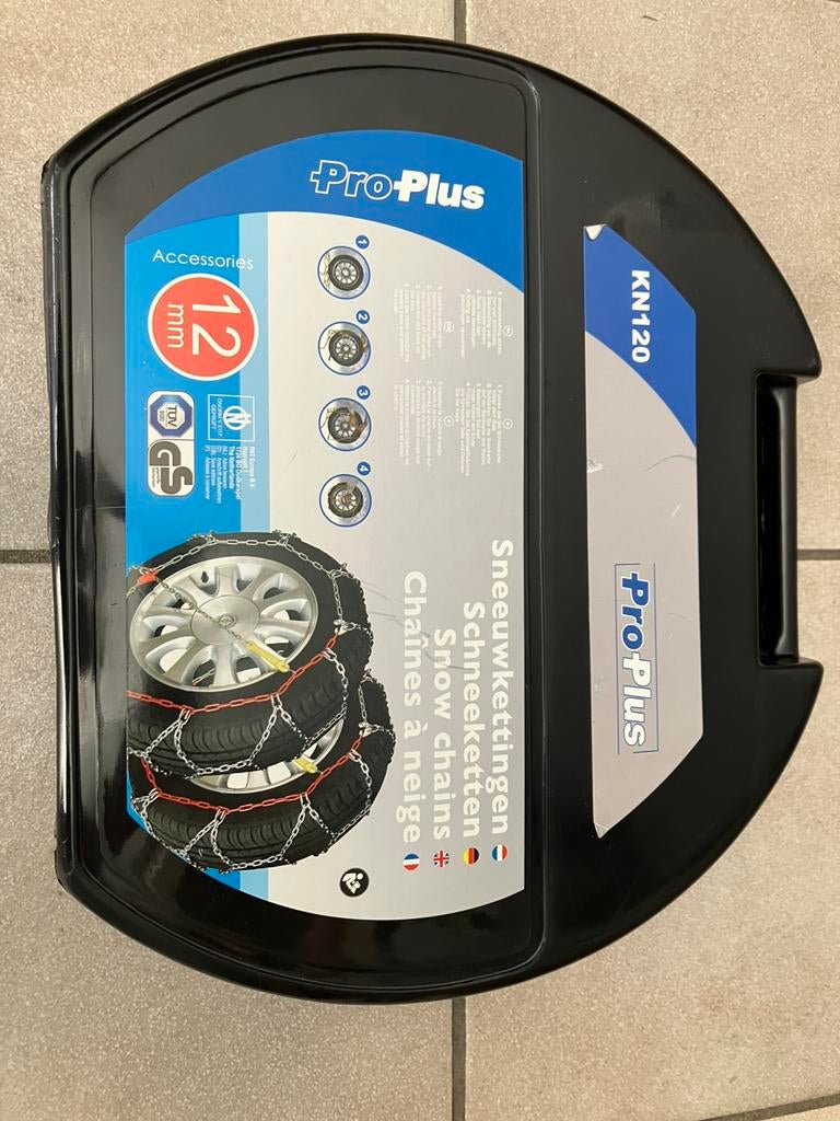 Sneeuwkettingen KN120 universeel, Auto diversen, Sneeuwkettingen, Ophalen, Zo goed als nieuw