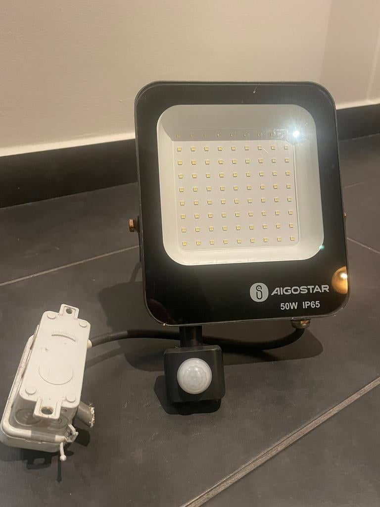 Éclairage extérieur avec capteur, Jardin & Terrasse, Éclairage extérieur, Enlèvement, Comme neuf, Détecteur de mouvement