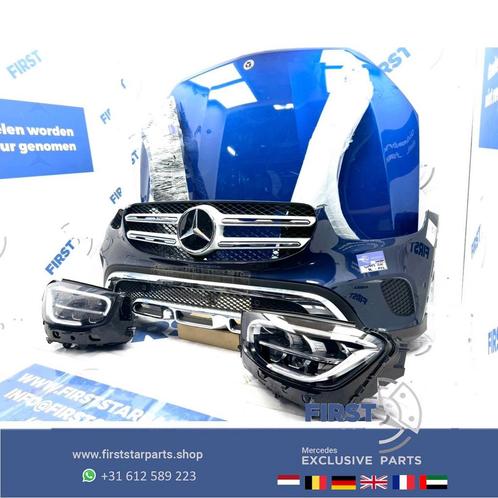 W253 C253 GLC FACELIFT VOORKOP COMPLEET FRONT + DIAMOND GRIL, Auto-onderdelen, Carrosserie, Bumper, Mercedes-Benz, Voor, Gebruikt