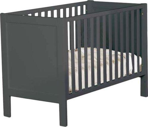 Lit bébé en bois 3 niveaux troll nursery gris anthracite, Kinderen en Baby's, Babywiegjes en Ledikanten, Gebruikt, Ledikant, Ophalen