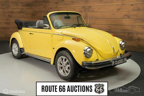 Volkswagen Kever Cabriolet1978 | Route 66 auctions, Autos, Oldtimers & Ancêtres, Entreprise, Achat, Toit ouvrant, Volkswagen, Essence