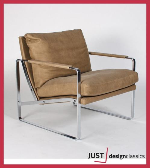 Walter Knoll Fabricius Chair 71010 Nubuck Leder (voorraad:2), Huis en Inrichting, Fauteuils, Zo goed als nieuw, Ophalen
