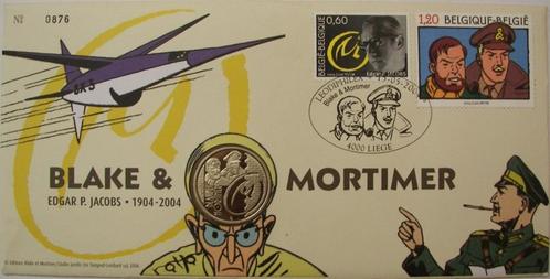 Numisbrief Blake & Mortimer – zegels met medaille, Boeken, Stripverhalen, Nieuw, Eén stripboek, Ophalen