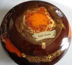 vintage pot met deksel handmade (beginjaren'70), Enlèvement ou Envoi