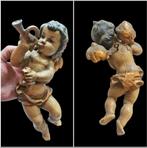 Polychrome houten putto „engel”, Ophalen of Verzenden