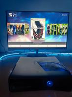Xbox 360 Slim (RGH3.0) | Plus de 100 jeux | 1 manette, Consoles de jeu & Jeux vidéo, 360 S, Enlèvement ou Envoi, Avec 1 manette