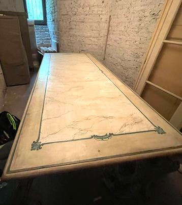 Vend magnifique table de réception style Louis XVl baroque, Enlèvement, Comme neuf