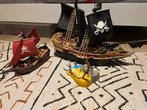 Playmobil piratenboten en eiland, Ophalen