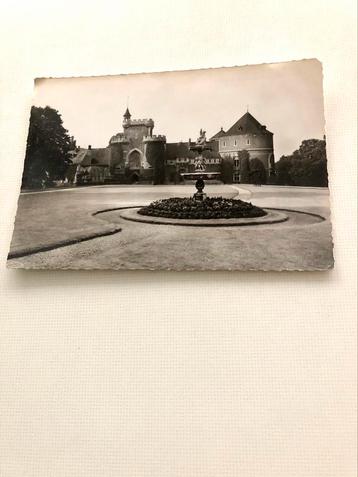 2 historische prentkaarten Kasteel van Gaasbeek bij Brussel beschikbaar voor biedingen