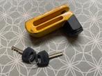 Schijfremslot, Motoren, Accessoires | Sloten, Ophalen of Verzenden, Gebruikt