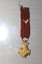 médaille miniature Première Guerre mondiale, Collections, Armée de terre, Enlèvement ou Envoi, Ruban, Médaille ou Ailes
