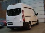 Ford Transit Custom 2.0d L1 H2 Euro 6 Garantie BTW INCL, Auto's, Voorwielaandrijving, Zwart, 4 cilinders, Start-stop-systeem