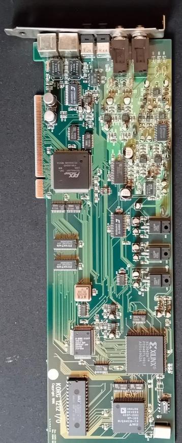 KORG 1212 I/0 PCI CARD 8 ADAT / AUDIO IN/OUT / SPDIF, Enlèvement ou Envoi, Utilisé, Interne