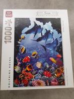 Puzzel King 1000 dolphins rocks dolfijnen, Ophalen of Verzenden, 500 t/m 1500 stukjes, Zo goed als nieuw, Legpuzzel