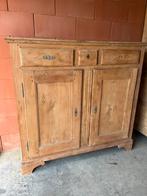 Oude dressoir volledig gegomd, Huis en Inrichting, Kasten | Dressoirs, Gebruikt, 100 tot 150 cm, Kersenhout, 25 tot 50 cm