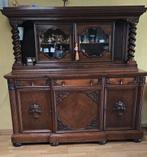 Antieke eiken kast (2 delig), Ophalen