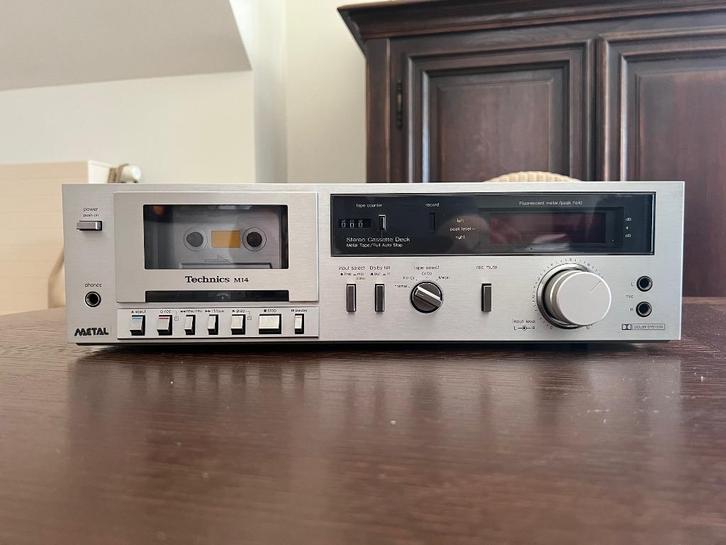 Technics M14 cassette deck, Audio, Tv en Foto, Cassettedecks, Enkel, Overige merken, Ophalen