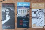 brochures Paul Delvaux Marcel Marien surréalisme, Enlèvement ou Envoi