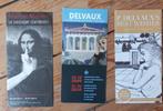 brochures Paul Delvaux Marcel Marien surréalisme, Enlèvement ou Envoi