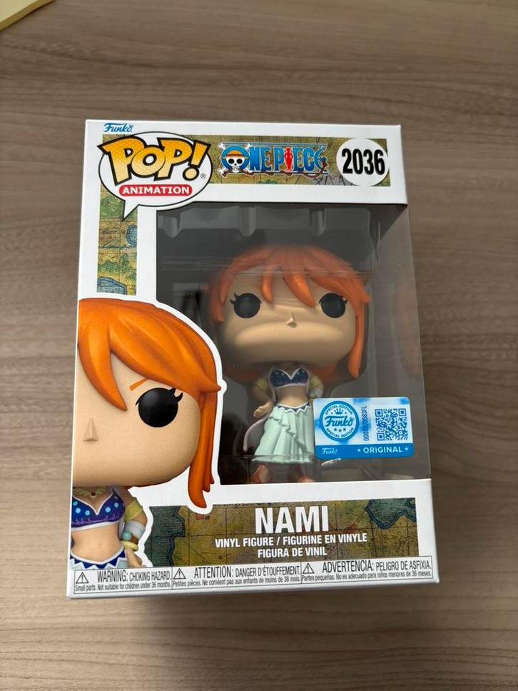 Funko Pop One Piece Nami (Albasta) #2036 Special Exclusive, Verzamelen, Poppetjes en Figuurtjes, Ophalen of Verzenden