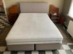 Boxspring 2 personen, Ophalen, Tweepersoons, 140 cm, Zo goed als nieuw