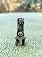 Zilveren hanger - Daniel Darnas - Madonna met kind, Gebruikt, Ophalen of Verzenden, Kruis of Symbool, Zilver