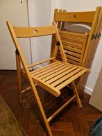 4 chaises Terje Ikea, Maison & Meubles, Comme neuf, Quatre, Bois, Enlèvement