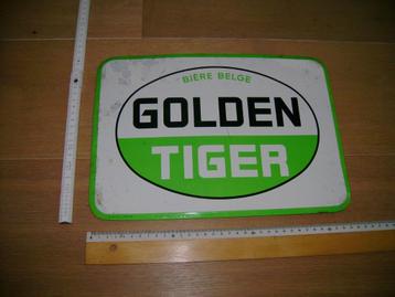 reclamebord Golden Tiger