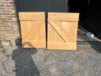 2 deuren hout, Ophalen, Zo goed als nieuw, Hout