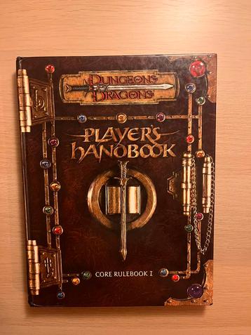 D&D - Player’s Handbook: Core Rulebook I 3e beschikbaar voor biedingen