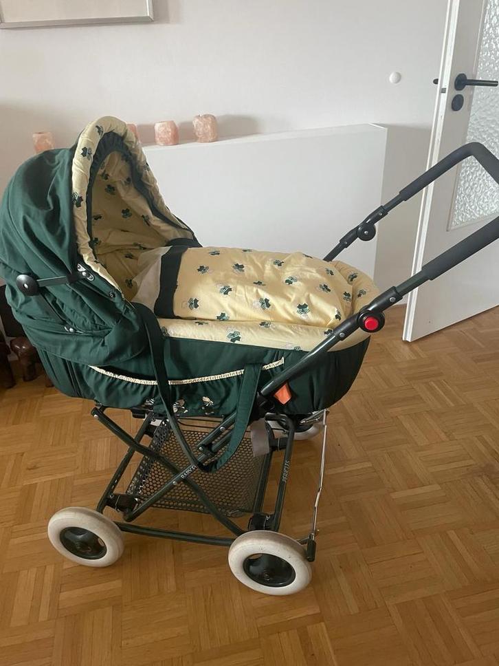 Authentieke kinderwagen Pericles, Kinderen en Baby's, Buggy's, Gebruikt, Duomodel, Verstelbare rugleuning, Voetenzak, Zonnekap