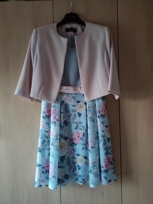 Dames kleedje, Kleding | Dames, Jurken, Gedragen, Maat 36 (S), Grijs, Knielengte, Ophalen