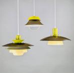 Vintage hanglampen set - refurbished, Ophalen, Zo goed als nieuw