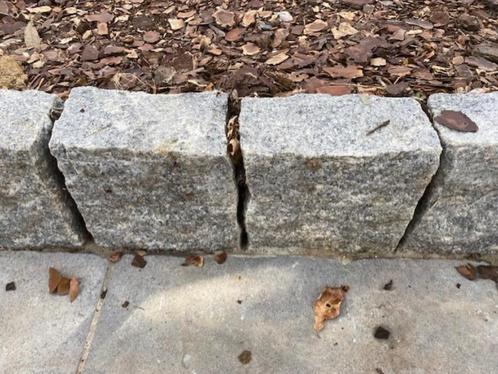 Granieten palissades, Doe-het-zelf en Bouw, Tegels, Zo goed als nieuw, Overige typen, Graniet, 20 tot 40 cm, Minder dan 20 cm