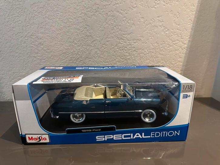 1/18 Ford Convertible - Maisto, Hobby & Loisirs créatifs, Voitures miniatures | 1:18, Neuf, Voiture, Maisto, Enlèvement ou Envoi